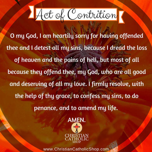 Act Of Contrition