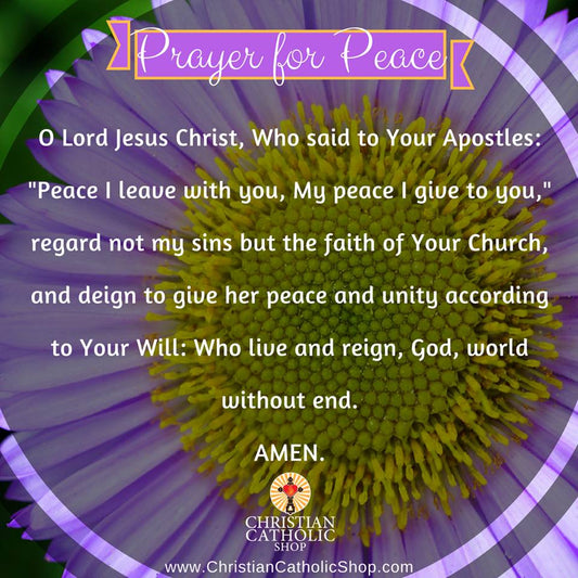 Prayer For Peace