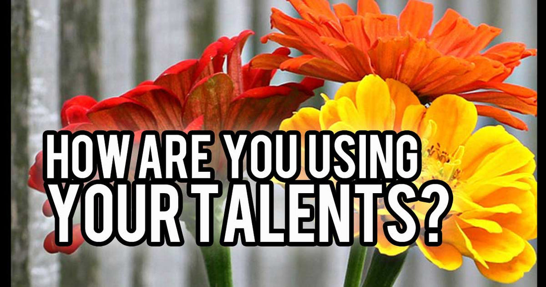 Talents image and a flower