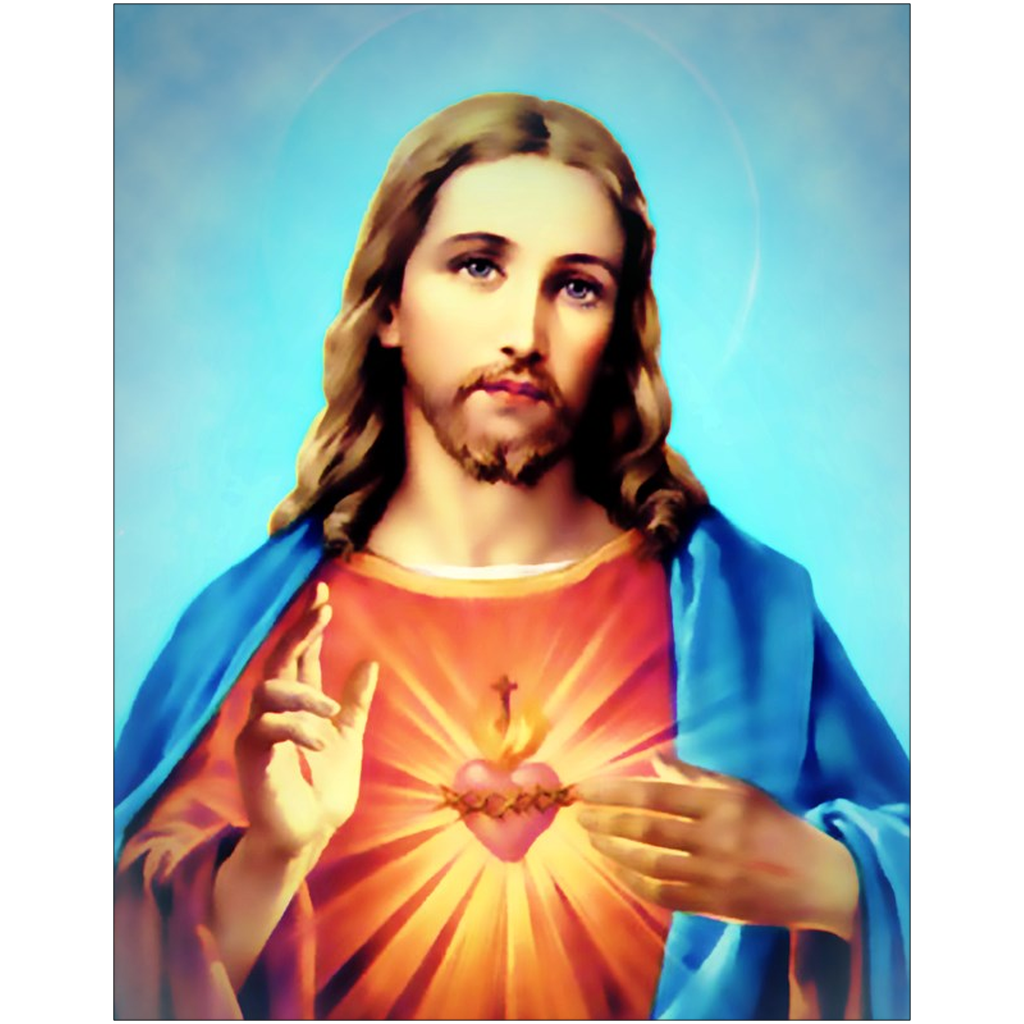 Sacred Heart Of Jesus Wall Art Print