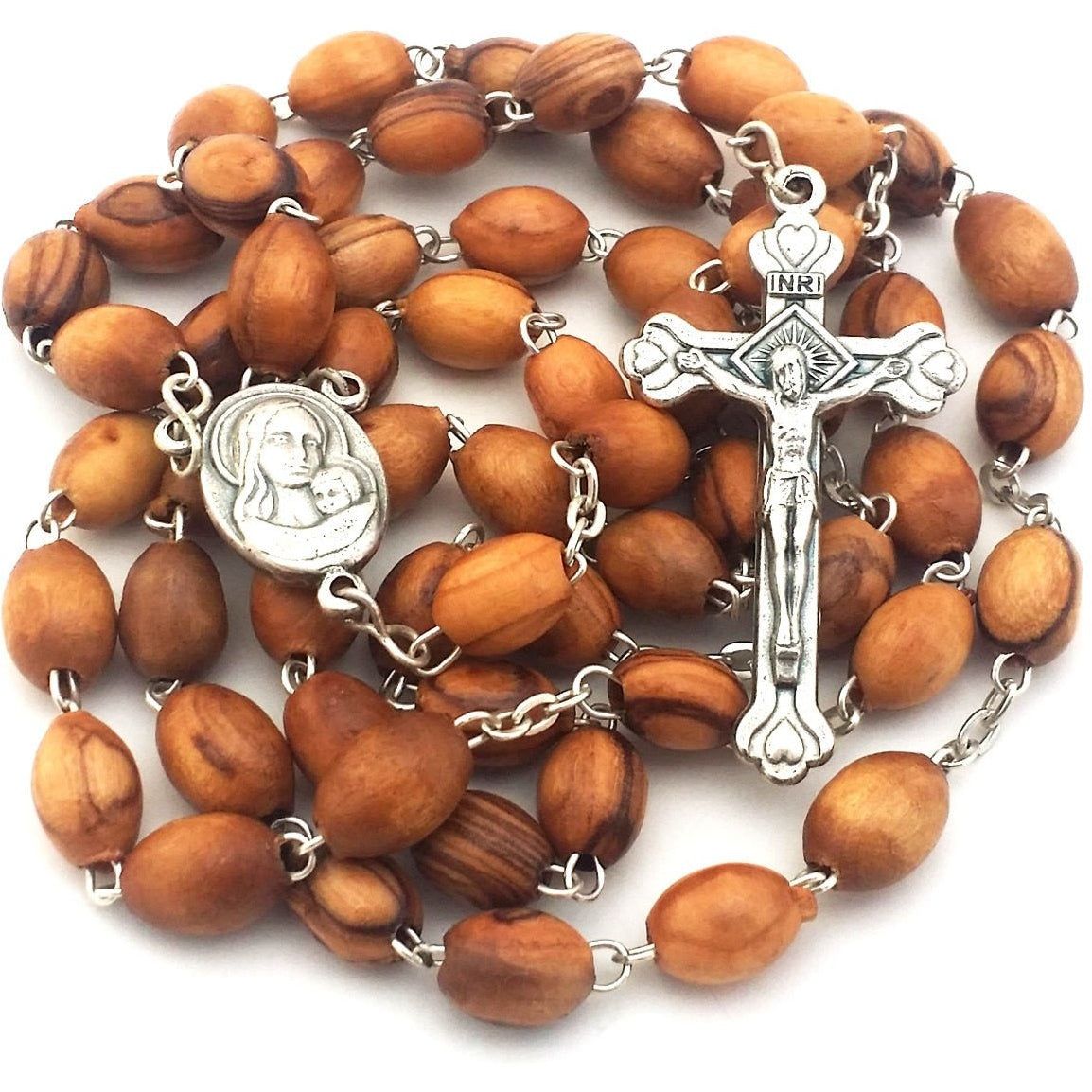 Universal Jesus Cross Catholic Metal Cross Rosary Pendant, Diy