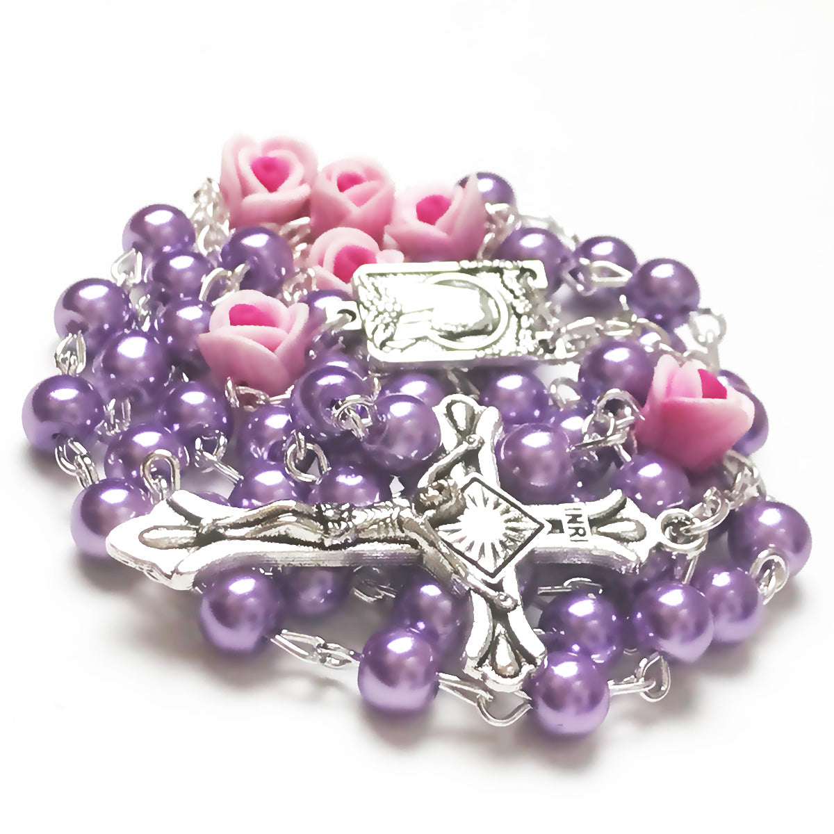 Lavender Rose Rosary