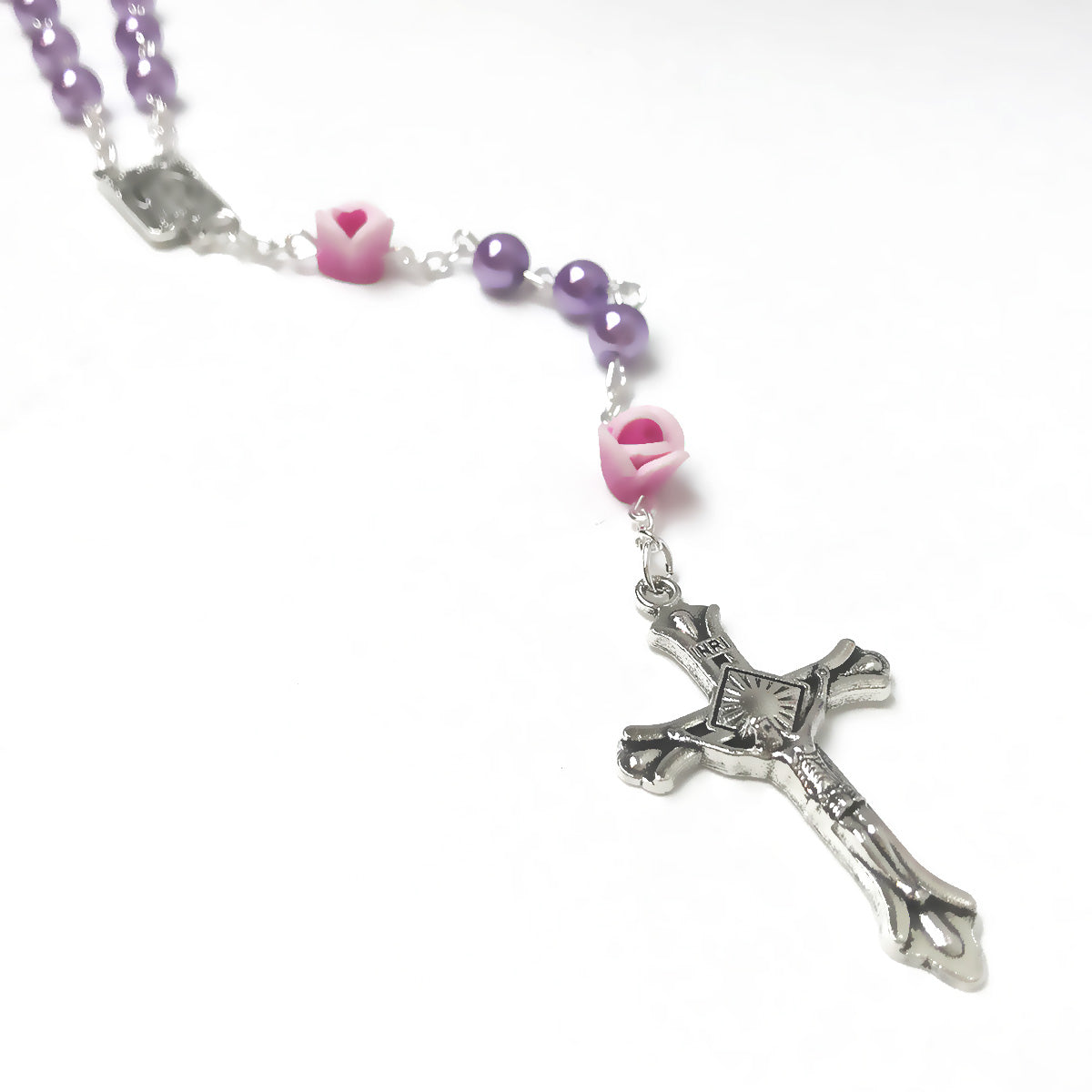 Lavender Rose Rosary