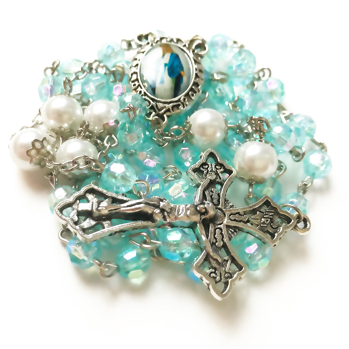 Limited Edition Our Lady Of Grace Luminous Rosary