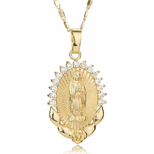 virgin marry necklace image